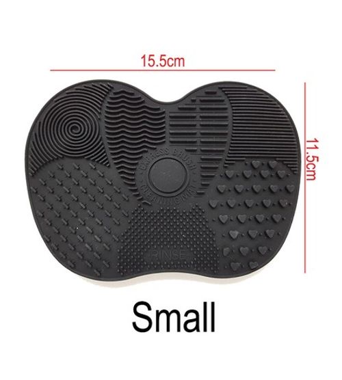 Silicone Makeup Brush Cleaner Cleaning Cosmetic Scrubber Board Mat Pad