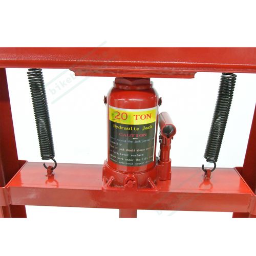 20T Hydraulic Bench Press Machine Workshop Bearing Standing & 52x Bushing Driver — image 10