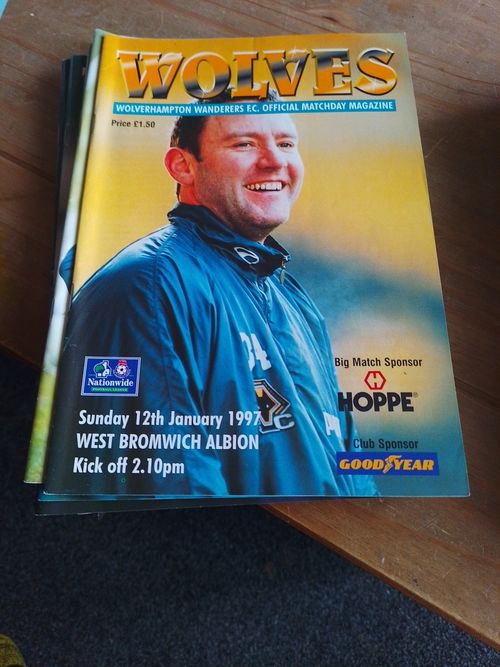 25 X 1996/1997 WOLVES PROGRAMMES WOLVERHAMPTON WANDERERS league & Cup Homes  — image 18