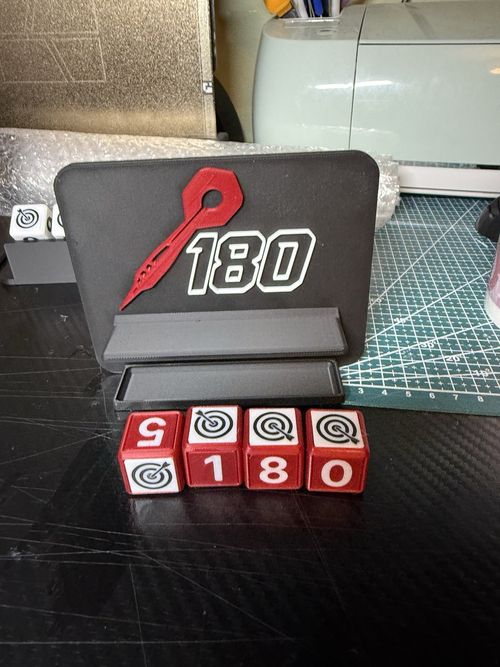 3D Printed Darts 180 Score Counter — image 2