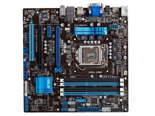For ASUS P8Z77-M motherboard Z77 LGA1155 4*DDR3 32G HDMI+DVI+VGA M-ATX Tested ok