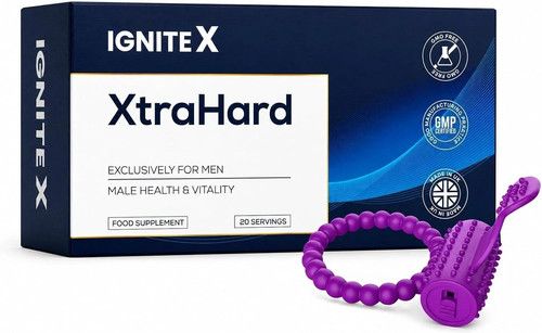 Ignite X  Pills for Men20 Tablets | 100% Natural Herbal Supplement XtraHard