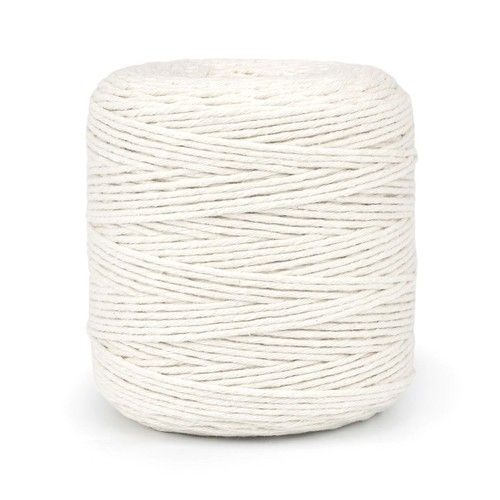 2mm 3mm 5mm Natural Craft Macramé Cotton String Artisan Thread Twisted Cord