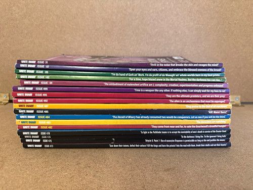 Games Workshop Warhammer White Dwarf Magazine Bulk Lot - 17 Mixed Issues