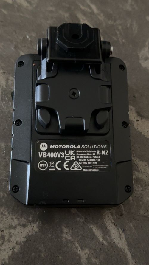 Motorola Solutions VB400V3 VB400 Body Worn Camera (no charger) Device Only — image 4