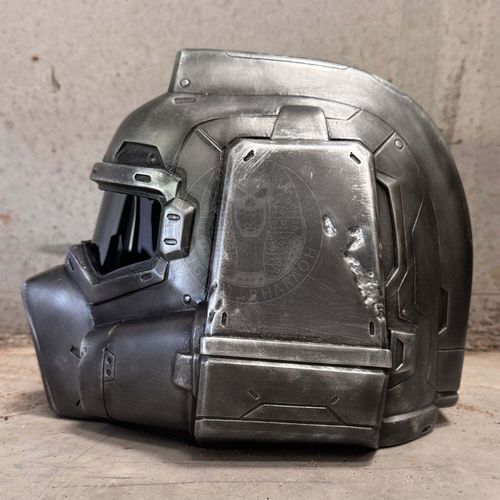 Doom Slayer OG Cosplay Helmet Full Size 1:1 Gaming Man Cave Retro Sci Fi Eternal — image 3