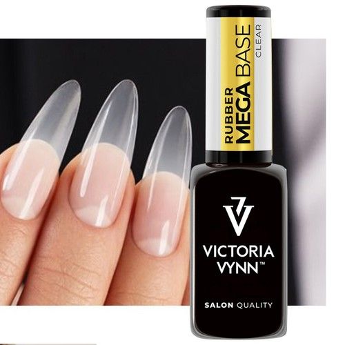 Victoria Vynn MEGA BASE Builder Gel UV LED Hard Gel Nail Polish Clear Beige Pink