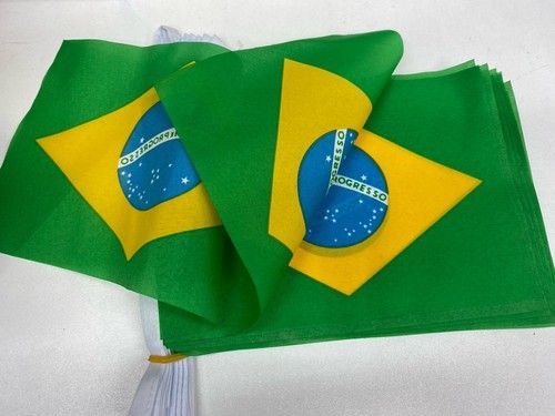 Brazil National Flag Pennant Bunting - Brazil Country Flag