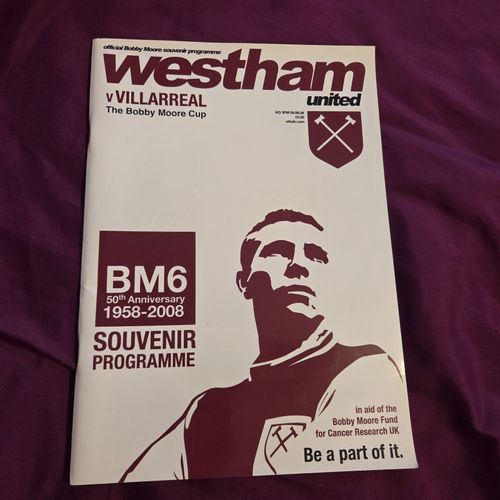 West Ham - Bobby Moore Football Programme Bundle - BM6 50th Anniversary — image 4