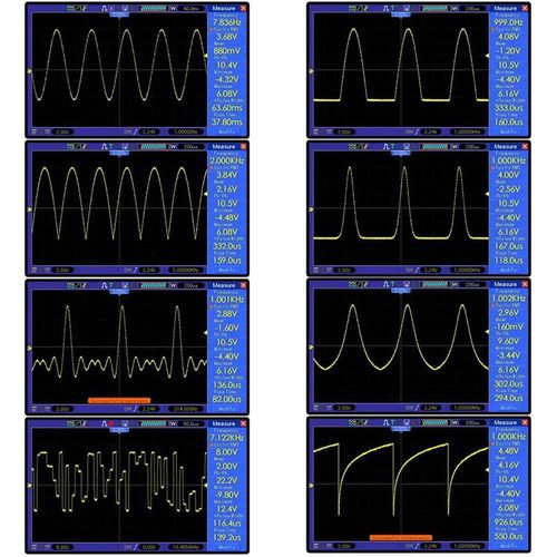 FG-200 DDS Function Signal Generator LCD Signal Generator Sinewave 0.01Hz-500Khz — image 8