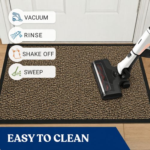 LARGE HEAVY DUTY DOOR MAT NON SLIP RUBBER BACK BARRIER KITCHEN HALLWAY FLOOR RUG — image 6