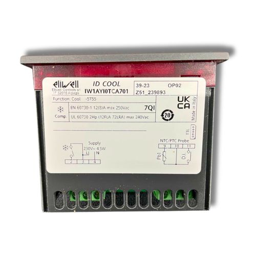 Eliwell ID Cool/ Chill  Universal Digital Refrigeration Controller Thermostat — image 1