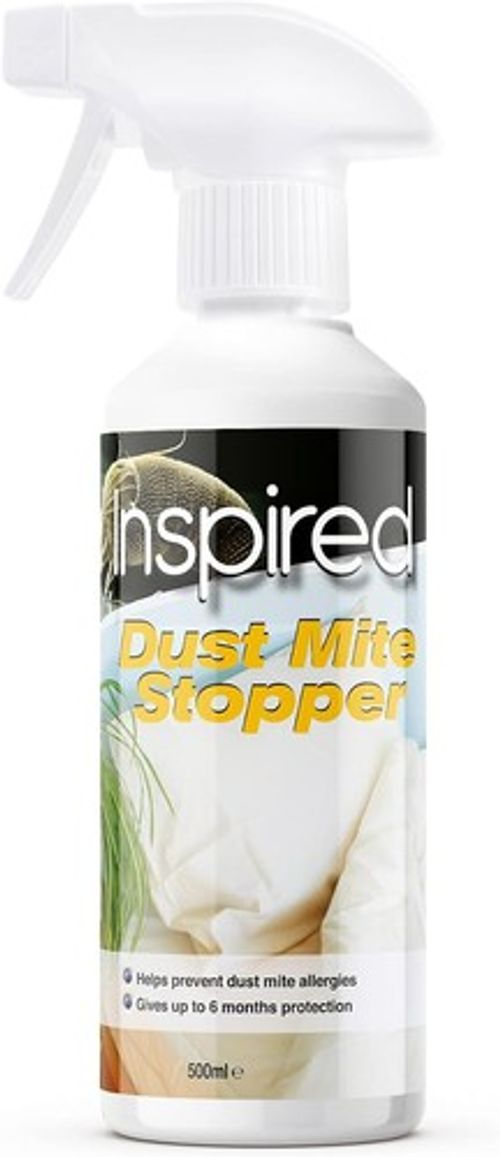 Inspired 500ml Dust Mite Stopper Inhibitor - White