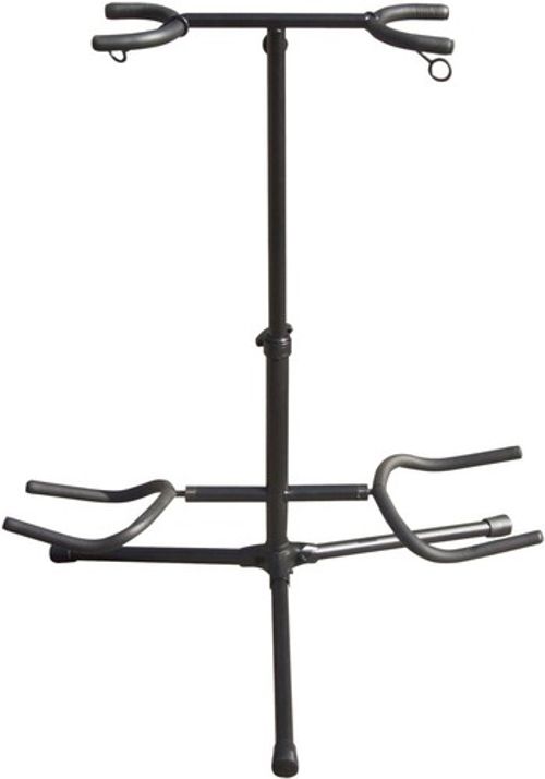 GUITAR FLOOR STAND FOR 2 ELECTRIC or ACOUSTIC GUITARS - NEW