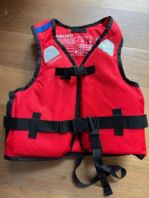 Tribord BUOYANCY AID 60-80kg Medium (red life jacket)