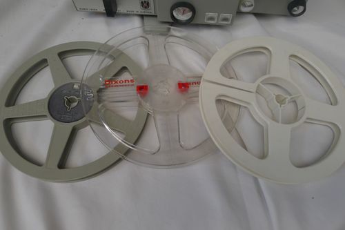 Vintage Eumig Mark S 701 Super 8 Sound Movie Projector in Case + 3 Reels Working — image 12