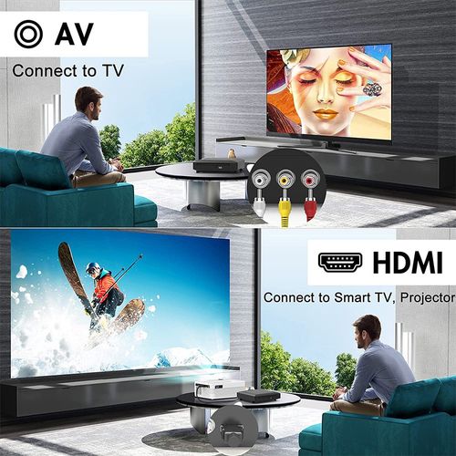 Multi Function DVD Player TV All Region Free Mini DVD Play USB & Remotes Control — image 6