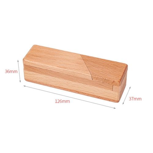 Wooden Brain Teaser Secret Opening Puzzle Box Magic Mysterious Box Kids Gift New — image 5