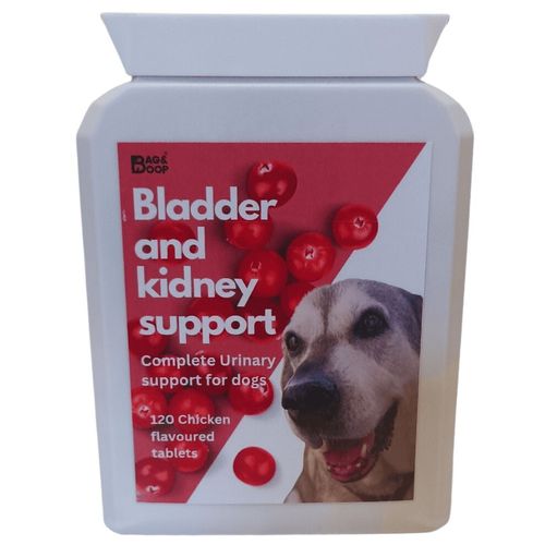 UTI Treatment For Dogs | Liver & Bladder Function | Incontinence | 120 Tablets  — image 1
