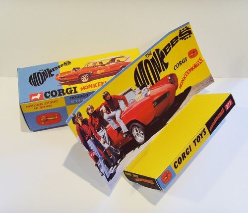 CORGI. 277 - MONKEEMOBILE  - Custom/ repro box and tray ONLY (No car included) — image 2