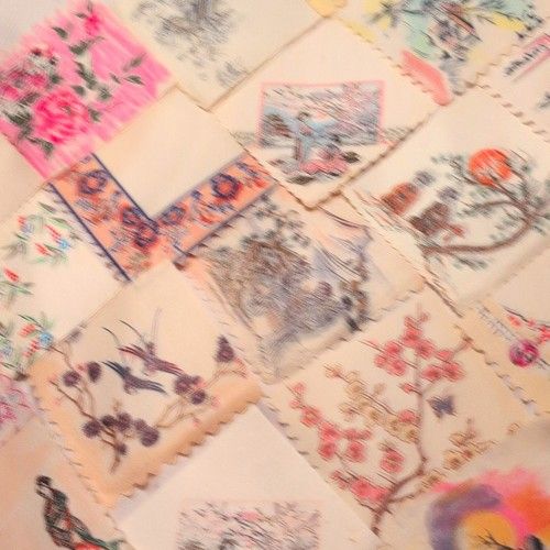 Vintage Japanese Themed Napkins. Decoupage.Collectible   2 for £5, 5 for £10