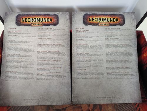 Necromunda Underhive Games Workshop Warhammer BOX + 2 INSERTS ONLY - Minor Wear — image 8