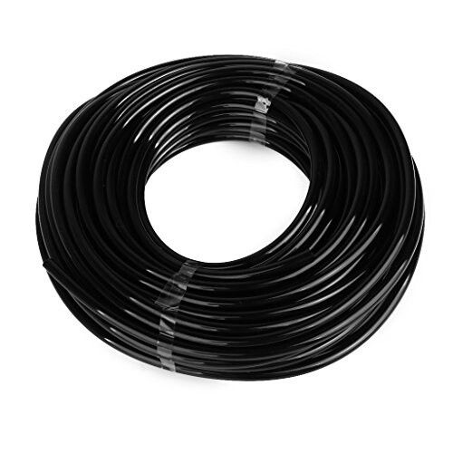Black 4mm Air Line Aquarium Fish Tank Pond Air Pump Airline Hose Pipe Tube