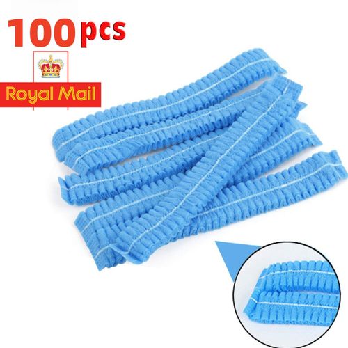 Multi-Colour Disposable Mob Caps Hair Nets 100-1000pcs Salon Catering UK — image 7