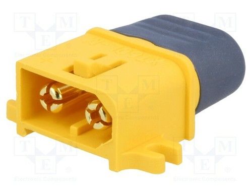 Male Connector XT60 to DC Power Supply PIN: 2 Soldered XT60L-M DC Plug