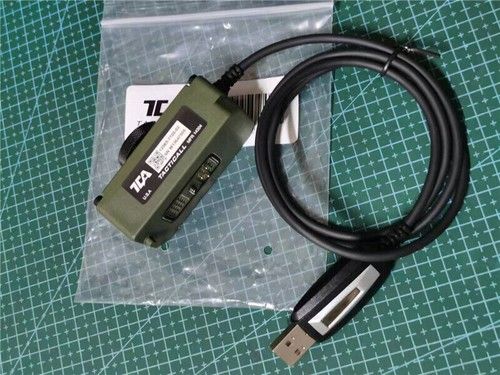 Black Programming Cable For NEW 15W TCA PRC 152A 148 Radio NEXUS 6Pin USB Cable