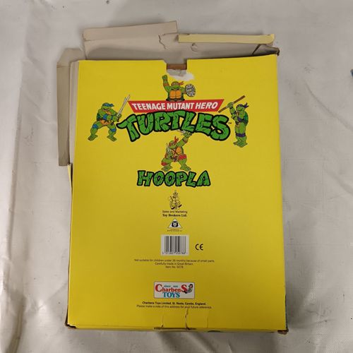 Teenage Mutant Hero Turtles Hoopla Vintage Toy Game 1990 Charbens — image 2