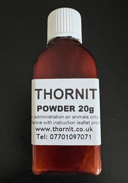 20g, 10g or 50g THORNIT EAR MITE POWDER ORIGINAL 100 YEAR OLD FORMULA DOGS CATS