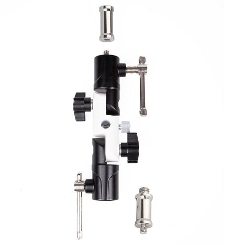 Umbrella Flash Adapter Swivel Light Stand Mount Bracket Studio Metal Holder UK — image 11
