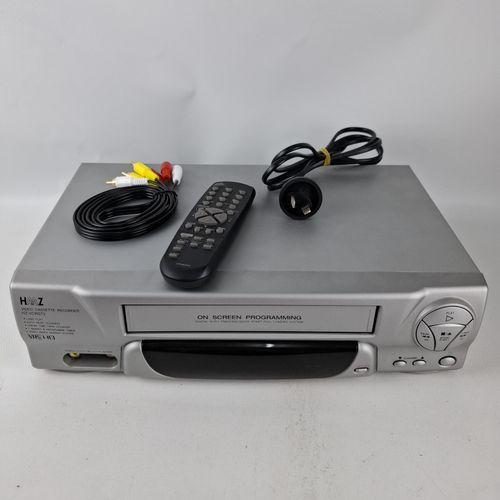 HAAZ HZ-VCRST2 VCR Video Cassette Recorder PAL VHS Player W/ Remote Tested — image 12