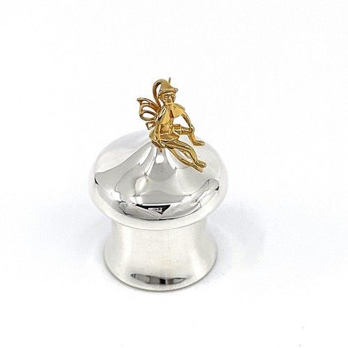 Tooth Fairy Box Victorian Style 925 Sterling Silver English Hallmarks