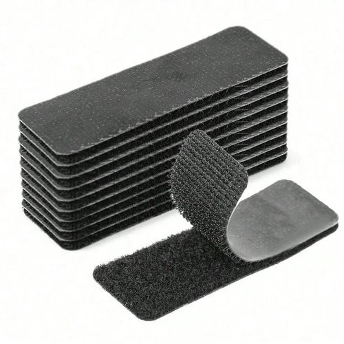 60Pcs Self Adhesive Hook Loop Strip Tape Heavy Duty Self Adhesive Sticky Tape UK — image 1