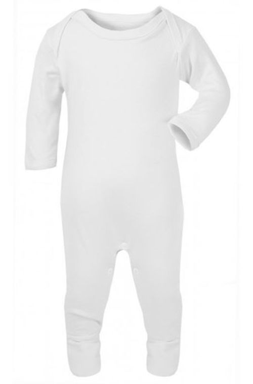 Cotton Plain Chest Babygrow Bodysuit Sleepsuit Romper suit Baby Boy Girl