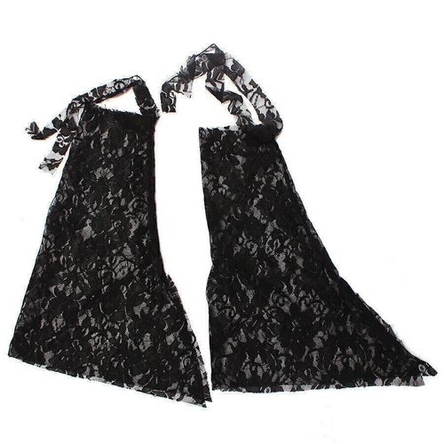 UK Set Kids Maleficent Cosplay Costume Dress Headband Girl Halloween Outfit* new — image 4