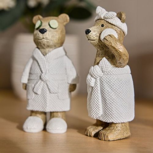 Bertie Bear Set of 2 Ornaments — image 1
