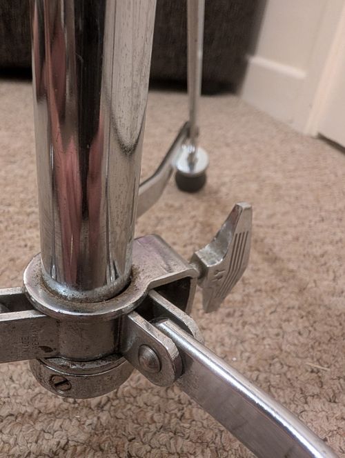 Vintage SONOR QUICK RELEASE Snare Drum Stand Made In W Germany — image 6