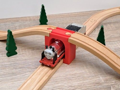 Arch bridge support for wooden train track, fits Brio, Lillabo, Bigjigs etc.