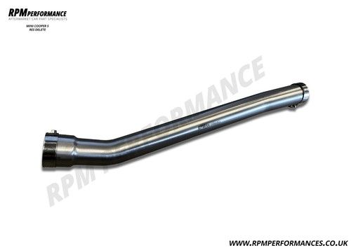 Mini Cooper S F55 F56 F57 Resonator Res Delete Exhaust Pipe - RPM PERFORMANCE