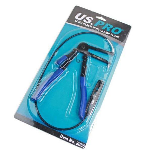 US PRO Flexible Long Reach Locking Hose Clamp Removal Pliers Ratchet Tool 2056 — image 3
