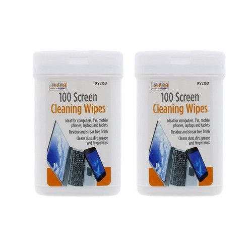 Screen Wipes 200 Pack - TV Laptop PC Phone Monitor Cleaning Wipes
