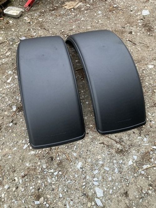 2x Front Mud Wing Guards Tractor 4WD Flexible Rubber (DunlopFlex) 16" 400mm 