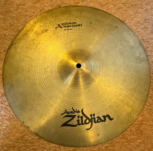 Zildjian A Medium Thin Crash Cymbal 16 in Diameter 1-Piece Crash Cymbal