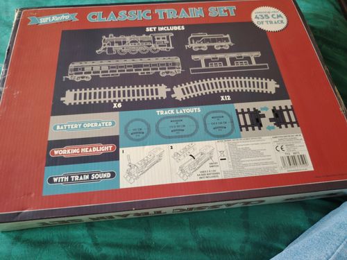 Child's First Battery Powered Train Set Fully Boxed Full Working Complete VGC — image 3