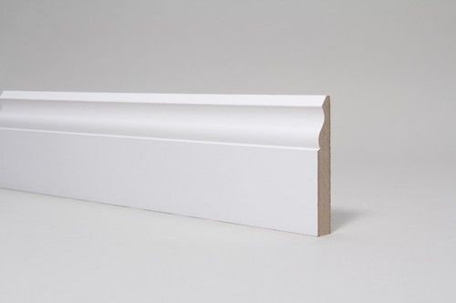 Skirting Board  White Primed MDF  Ogee  94 x 14 x 2700mm