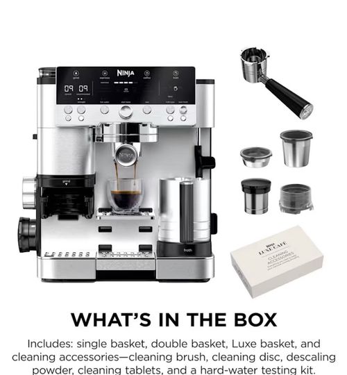 Ninja Luxe Café Espresso Machine Built-in Grinder Digital All Colours — image 12