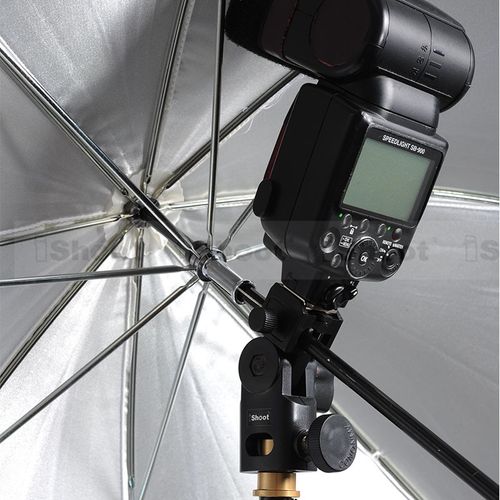 Hot Shoe Mount Flash Bracket/Umbrella Holder for Canon Nikon Pentax Olympus Metz — image 7